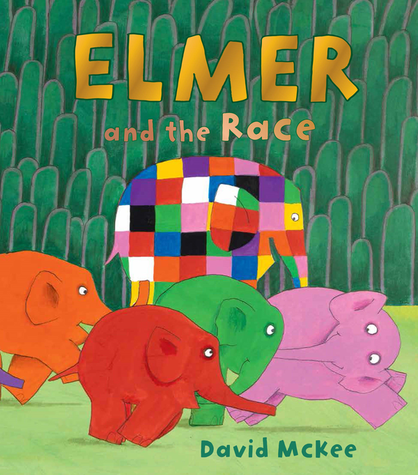 Бумажная книга «Elmer and the Race», автор Дэвид Макки - фото №1