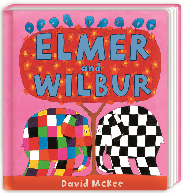 Паперова книга «Elmer and Wilbur», автор Девід Маккі - фото №1