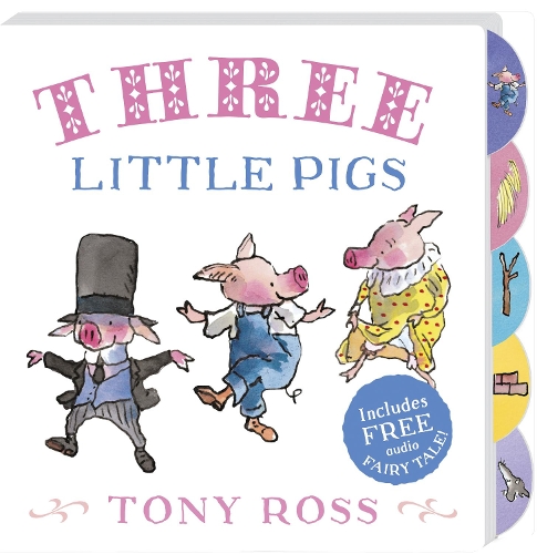 Паперова книга «Three Little Pigs», автор Тоні Росс - фото №1