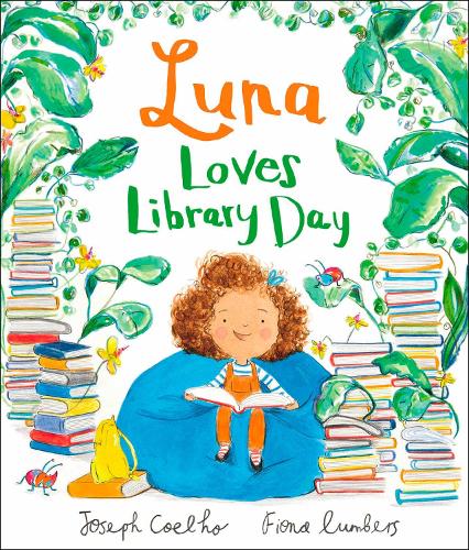Бумажная книга «Luna Loves Library Day», автор Джозеф Коэльо - фото №1