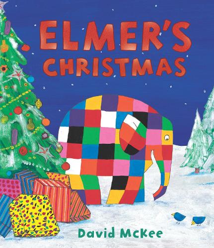 Бумажная книга «Elmer's Christmas: Mini Hardback», автор Дэвид Макки - фото №1