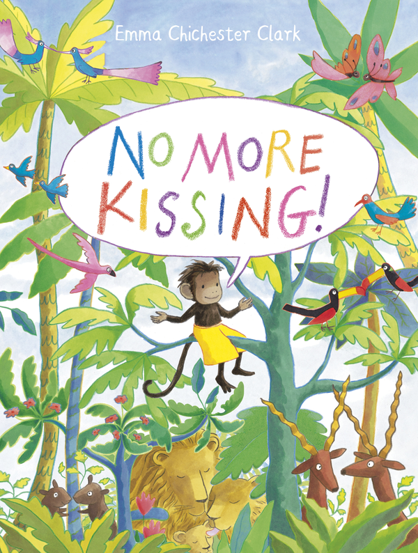 Паперова книга «No More Kissing!», автор Емма Чічестер Кларк - фото №1