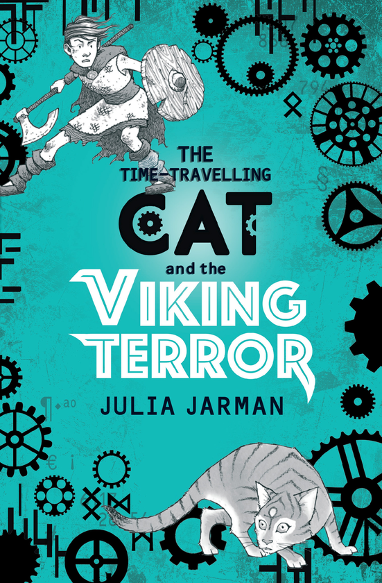 Паперова книга «The Time-Travelling Cat and the Viking Terror», автор Джулія Джарман - фото №1