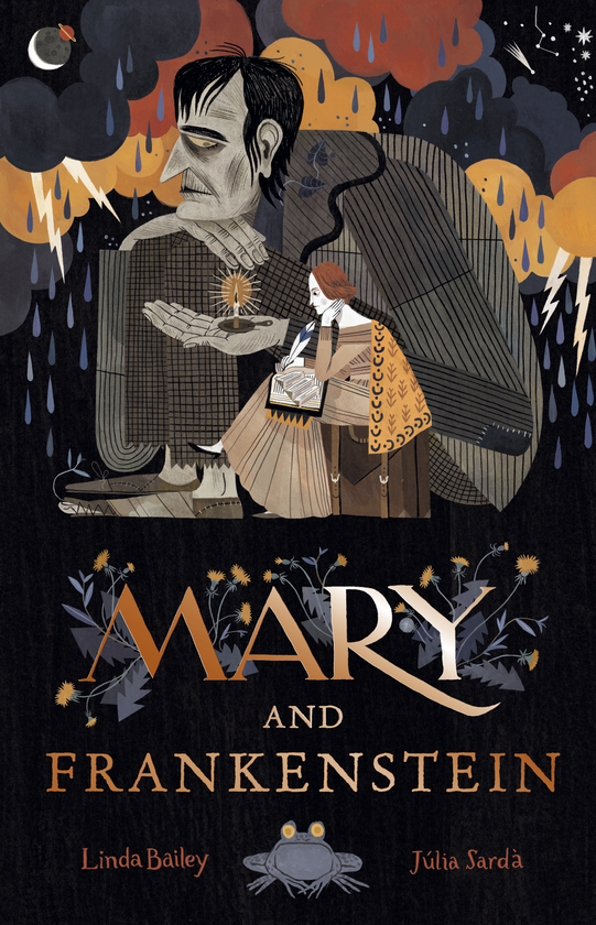 Паперова книга «Mary and Frankenstein. The true story of Mary Shelley», автор Лінда Бейлі - фото №1