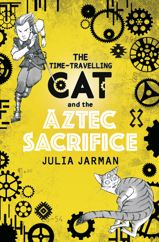 Паперова книга «The Time-Travelling Cat and the Aztec Sacrifice», автор Джулія Джарман - фото №1