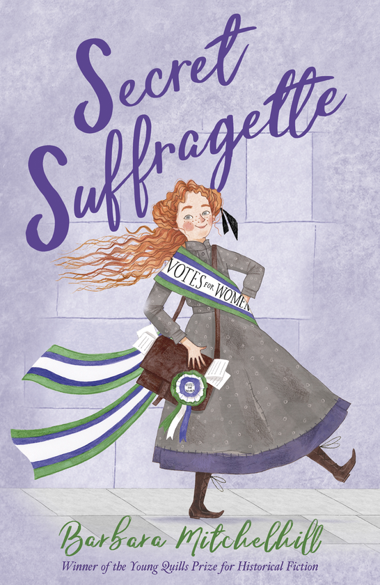 Паперова книга «Secret Suffragette», автор Барбара Мітчелхілл - фото №1