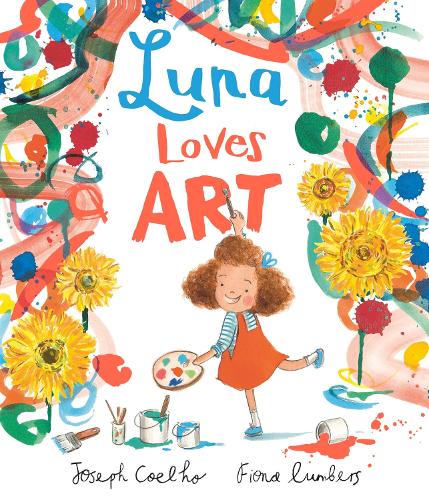 Бумажная книга «Luna Loves Art», автор Джозеф Коэльо - фото №1