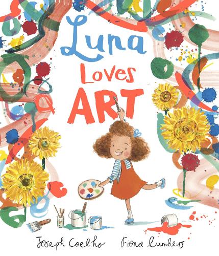 Паперова книга «Luna Loves Art», автор Джозеф Коельо - фото №1