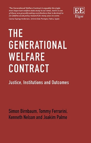 Бумажная книга «The Generational Welfare Contract: Justice, Institutions and Outcomes», авторов Йоаким Пальме, Кеннет Нельсон, Симон Бирнбаум, Томми Феррарини - фото №1