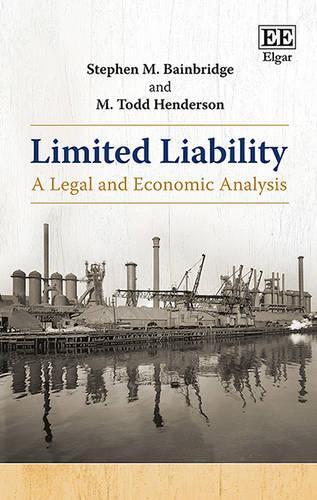 Паперова книга «Limited Liability: A Legal and Economic Analysis», автор М. Тодд Хендерсон - фото №1
