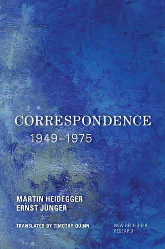 Бумажная книга «Correspondence 1949-1975», авторов Эрнст Юнгер, Мартин Хайдеггер - фото №1