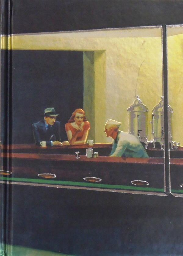 Бумажная книга «Hopper Nighthawks. Foiled Journal» - фото №1