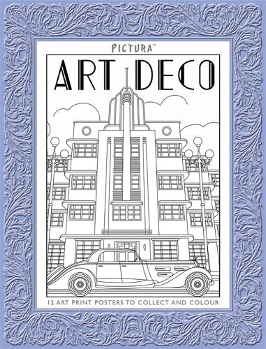 [object Object] «Pictura Prints: Art Deco Patterns: Posters», автор Illustration Ltd. - фото №1
