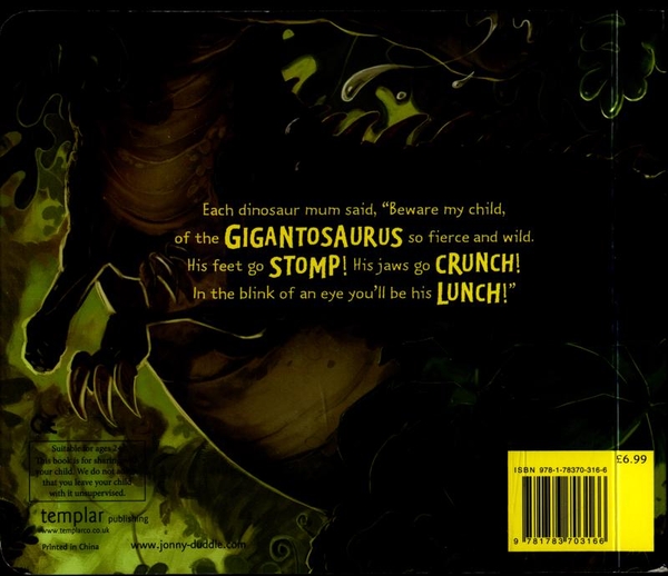 Бумажная книга «Gigantosaurus», автор Джонни Даддл - фото №1