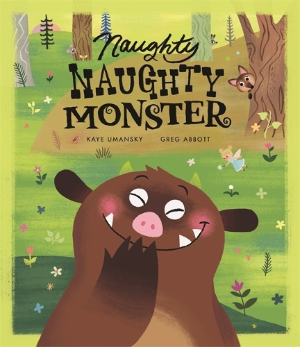 Бумажная книга «Naughty Naughty Monster» - фото №1