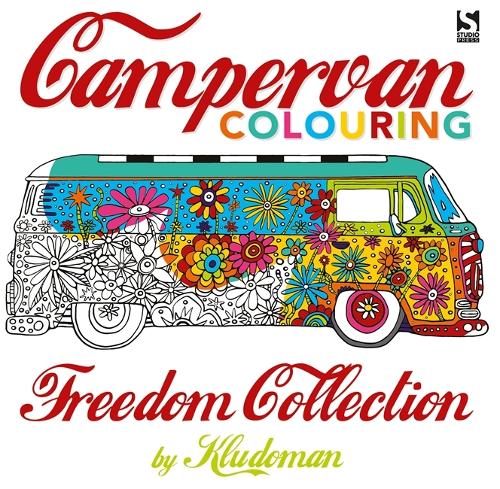 Паперова книга «Campervan Colouring: Freedom Collection», автор Клюдо Вайт - фото №1