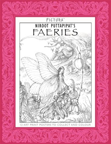 Паперова книга «Pictura Prints: Faeries», автор Нірут Путтапіпат - фото №1