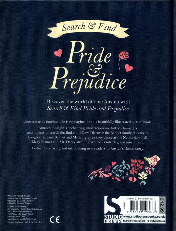 Бумажная книга «Search and Find. Pride and Prejudice» - фото №1