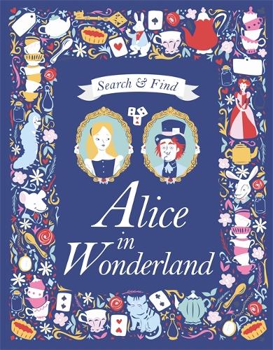 [object Object] «Search and Find Alice in Wonderland: A Lewis Carroll search and find story book», автор Льюис Кэрролл - фото №1