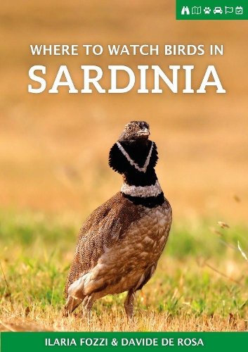 Паперова книга «Where to Watch Birds in Sardinia», авторів Давіде Де Роза, Іларія Фоззі - фото №1