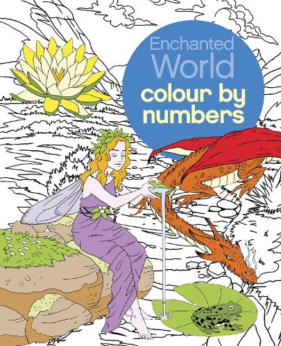 Бумажная книга «Enchanted World Colour by Numbers», авторов Натали Ортега, Сара Сторино - фото №1