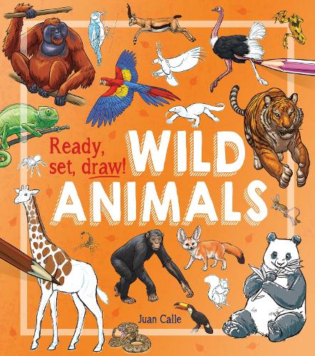 Паперова книга «Ready, Set, Draw!: Wild Animals» - фото №1