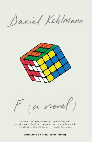 Паперова книга «F: A Novel», автор Даніель Кельман - фото №1