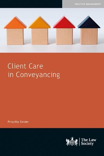 Паперова книга «Client Care in Conveyancing», автор Прісцилла Сіндер - фото №1