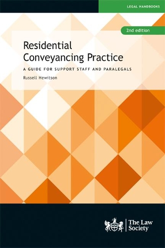 Паперова книга «Residential Conveyancing Practice: A Guide for Support Staff and Paralegals», автор Рассел Г'юїтсон - фото №1