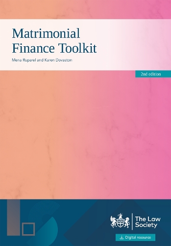 Паперова книга «Matrimonial Finance Toolkit 2nd edition», автор Мена Рупарель - фото №1