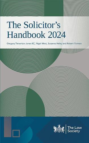 Паперова книга «The Solicitor's Handbook 2024», авторів Роберт Форман, Сюзанна Хелі - фото №1