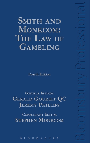 Бумажная книга «Smith and Monkcom: The Law of Gambling», авторов Джеральд Гурье Кей Си, Стивен Монкком - фото №1