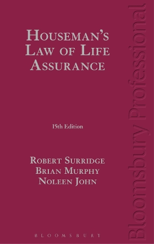 Бумажная книга «Houseman's Law of Life Assurance», авторов Брайан Мерфи, Нолин Джон, Роберт Сурридж - фото №1