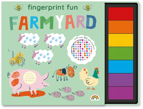 Паперова книга «Fingerprint Fun - Farmyard», автор Філіп Дансі - фото №1