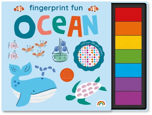 Паперова книга «Fingerprint Fun - Ocean», автор Філіп Дансі - фото №1