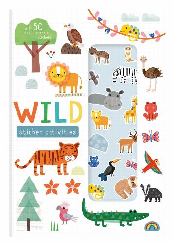 Бумажная книга «Stretchy stickers - Wild», автор Филип Донси - фото №1