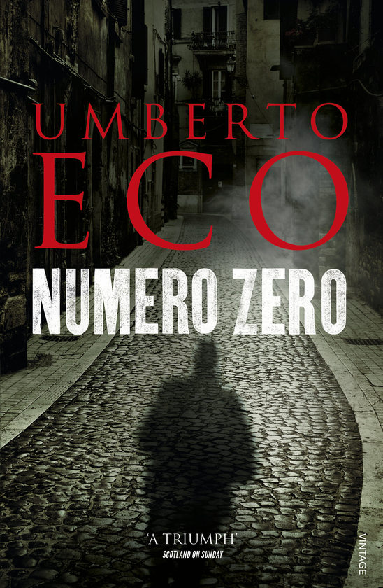 Паперова книга «Numero Zero», автор Умберто Еко - фото №1