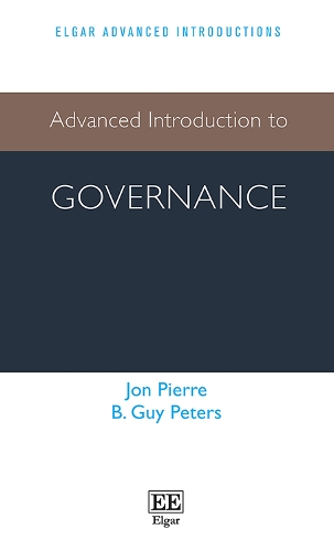 Паперова книга «Advanced Introduction to Governance», автор Б Гай Пітерс - фото №1