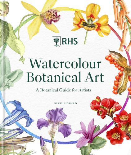 Паперова книга «RHS Watercolour Botanical Art: A Practical Guide for Artists», автор Сара Говард - фото №1