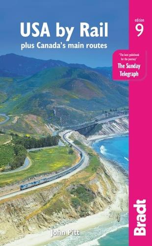 Паперова книга «USA by Rail: plus Canada's main routes», автор Джон Пітт - фото №1