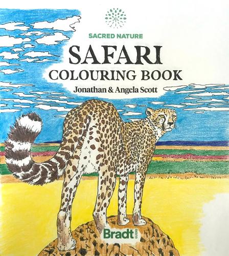 Бумажная книга «Sacred Nature Safari Colouring Book», автор Джонатан Скотт - фото №1