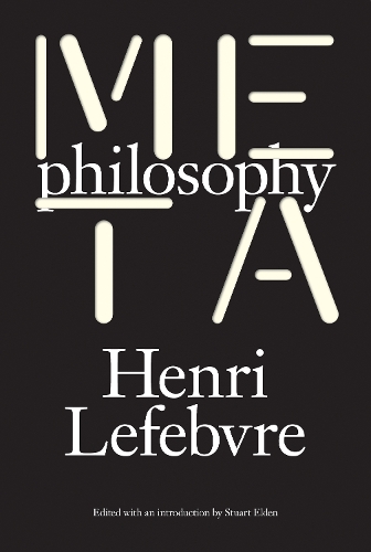 Паперова книга «Metaphilosophy», автор Анрі Лефевр - фото №1
