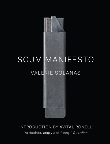 Бумажная книга «SCUM Manifesto», автор Валери Соланас - фото №1
