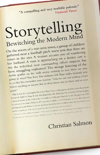 Паперова книга «Storytelling: Bewitching the Modern Mind», автор Крістіан Салмон - фото №1
