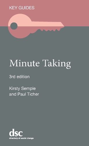 Паперова книга «Minute Taking», автор Кірсті Семпл - фото №1