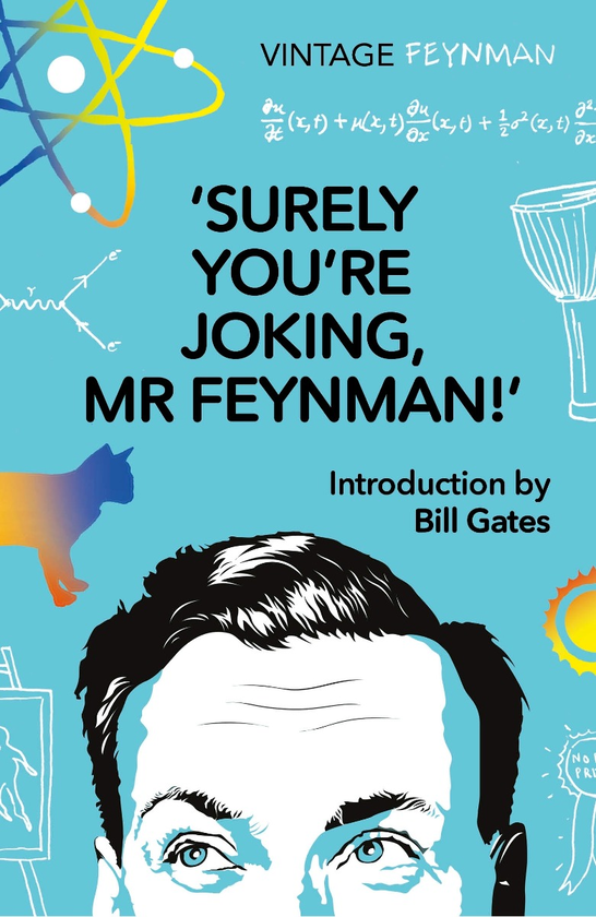 Паперова книга «Surely You're Joking Mr Feynman», автор Річард Фейнман - фото №1