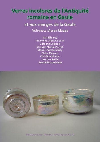 Бумажная книга «Verres incolores de L’antiquité romaine en Gaule et aux marges de la Gaule», авторов Каролина Леблон, Шанталь Мартин Пруво, Даниэле Фой, Франсуаза Лабон-Жан, Мари-Терез Марти - фото №1