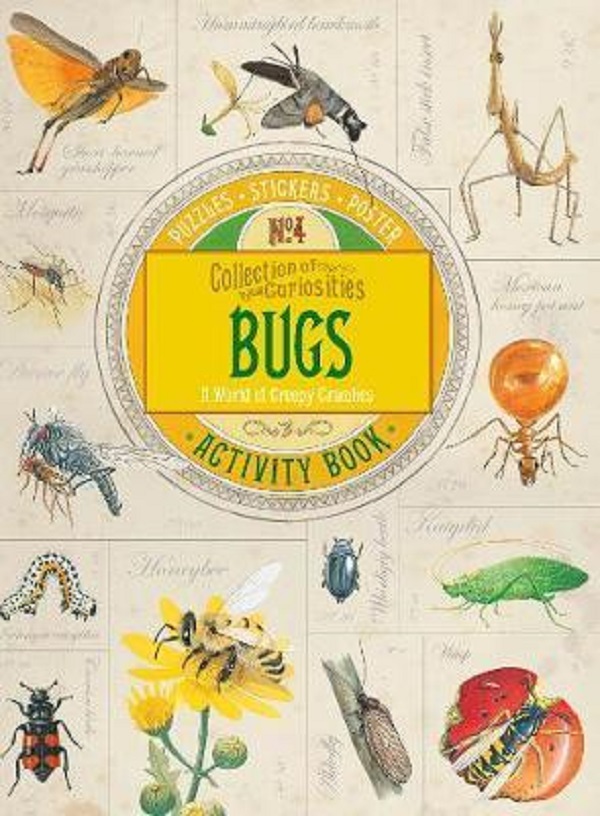 Бумажная книга «Collection of Curiosities: Bugs», автор Вики Иган - фото №1