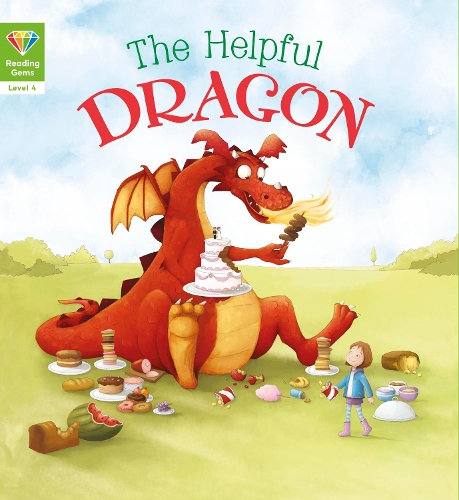 Бумажная книга «Reading Gems: The Helpful Dragon (Level 4)», автор Words & Pictures - фото №1