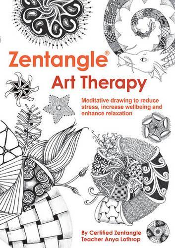 Бумажная книга «Zentangle Art Therapy», автор А. Лотроп - фото №1
